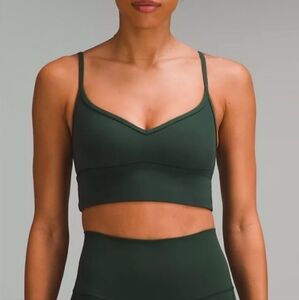 NWT lululemon Align Sweetheart Bra Light Support, A/B Cup Color Legacy Green 6